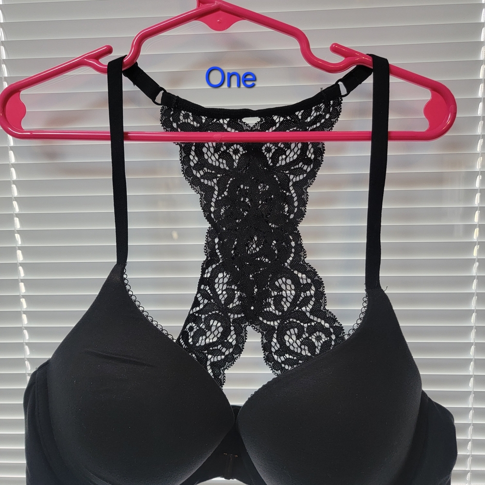 2-Victoria's Secret Body By Victoria Lace Racerback Pushup